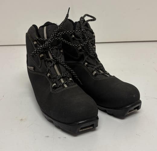 Rossignol Padded Black NNN Cross Country Ski Boots US Men's 12 EU 46 GREAT