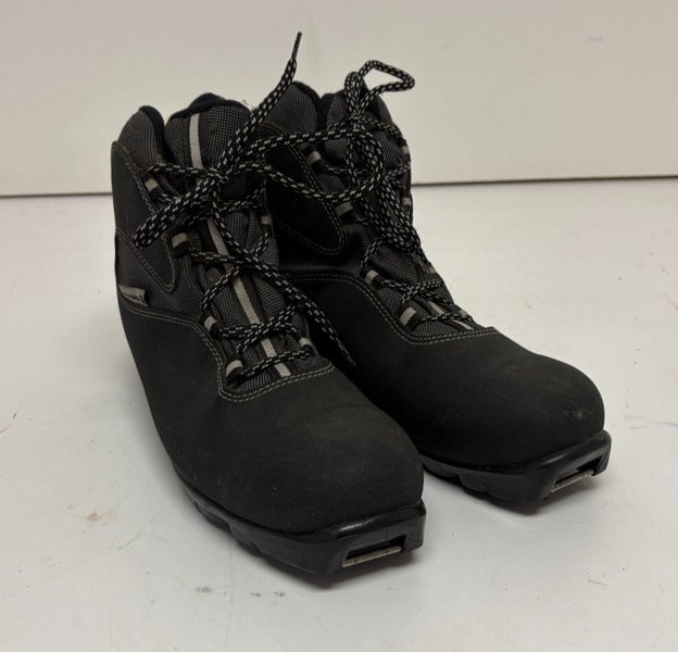 Rossignol Padded Black NNN Cross Country Ski Boots US Men's 12 EU 46 GREAT