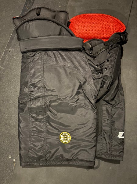 NHL Bruins Men's Senior Medium CCM HP45 Hockey Pants Pro Stock (New)