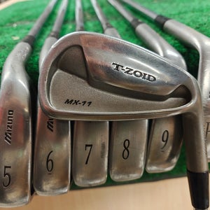 Mizuno T-Zoid MX-11 Golf Iron Set 4-PW Regular Flex Steel Shaft R300