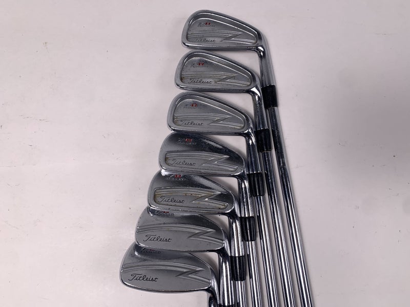 Titleist ZB Forged Iron Set 3-PW Precision Rifle 6.0 Stiff RH No 9 iron