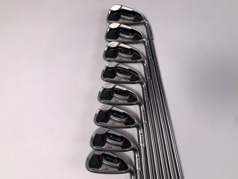 Ping G20 Iron Set 4-PW+GW Black Dot TFC 169 I Regular Graphite Mens RH
