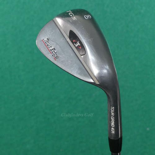 Tour Edge TGS Tour Grind 431 60 LW Lob Wedge Factory Pure Feel Steel Wedge