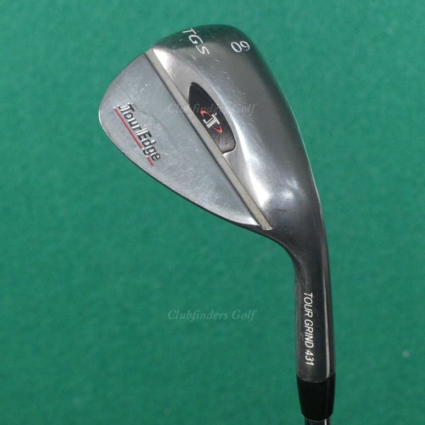 Tour Edge TGS Tour Grind 431 60 LW Lob Wedge Factory Pure Feel Steel Wedge