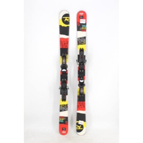 Rossignol Sprayer Pro Twin Tip Kids Skis with Bindings - 125 cm Used