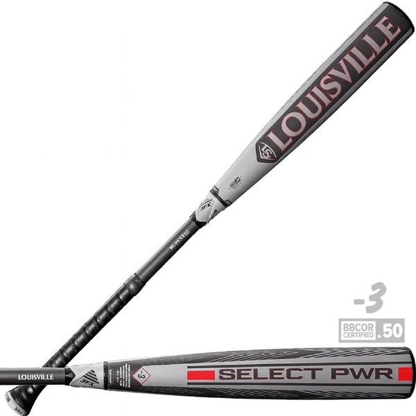 2026 Louisville Slugger Select PWR Hybrid BBCOR Certified Bat (-3) 30 oz 33" (New)