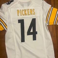 Pickens Steelers White Small Men's Nike Jersey (Used)