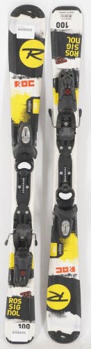 Rossignol Roc Kids Skis with Bindings - 100 cm Used