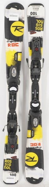 Rossignol Roc Kids Skis with Bindings - 100 cm Used