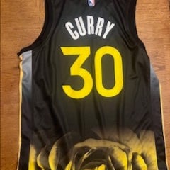 Steph Curry Black Small Men's Jersey (Used)