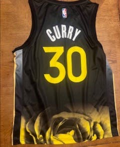 Steph Curry Black Small Men's Jersey (Used)