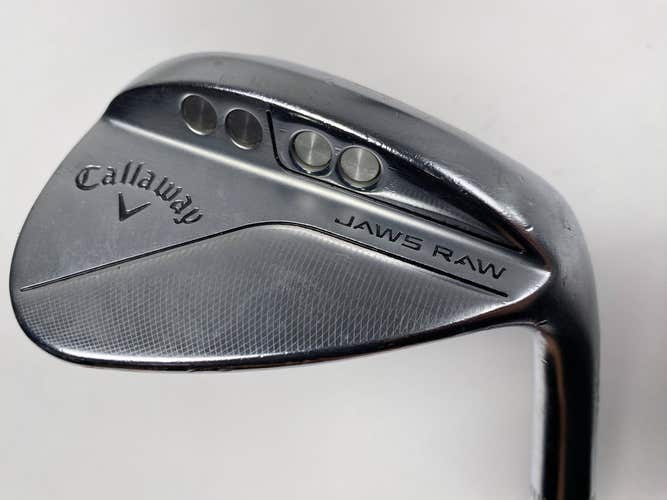 Callaway Jaws Raw Chrome Wedge 58* 10 Dynamic Gold Spinner Tour Issue VSS RH