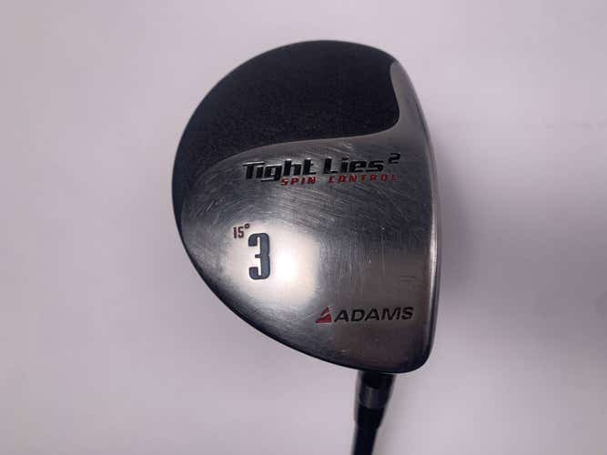 Adams Tight Lies 2 3 Fairway Wood 15* Tight Lies 2 Regular Graphite Mens RH