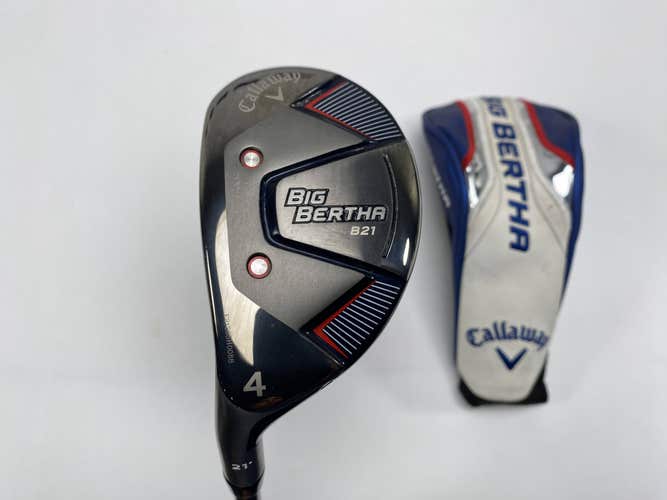 Callaway Big Bertha B21 4 Hybrid 22* RCH 65 65g Regular Graphite Mens LH HC