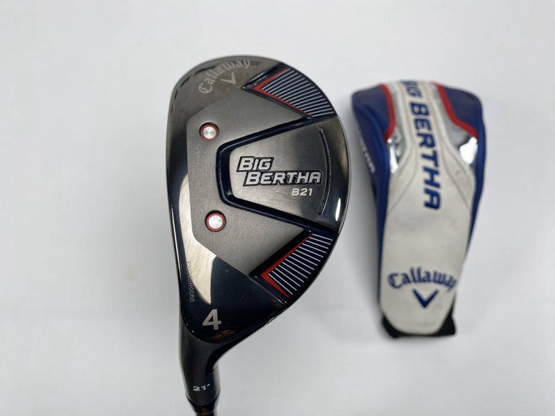 Callaway Big Bertha B21 4 Hybrid 22* RCH 65 65g Regular Graphite Mens LH HC