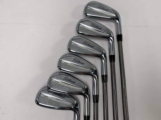 Titleist T200 2023 Iron Set 5-PW AeroTech SteelFiber i80 CW Regular RH +1''