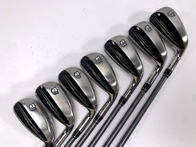 Wilson Launch Pad 2 Iron Set 5-PW+GW Project X Even Flow 5.5 65g Regular RH