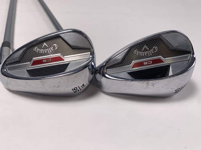 Callaway CB Wedge Set 56* 14 | 60* 12 Project X Catalyst 65g Wedge Mens RH