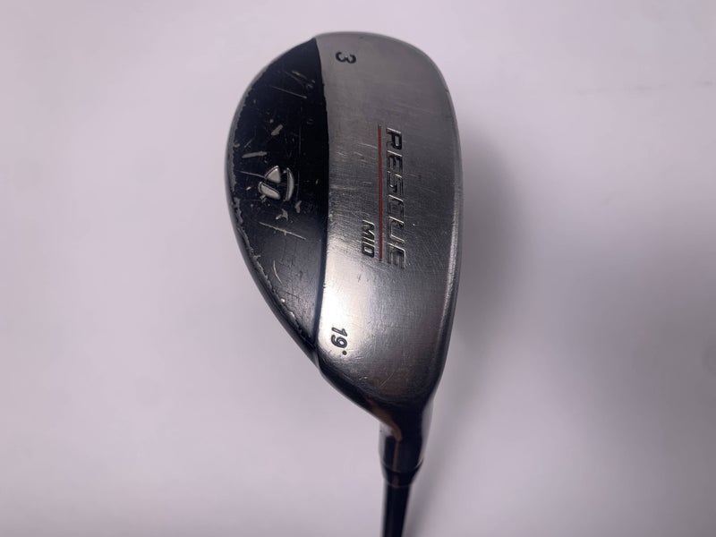 TaylorMade Rescue Mid 3 Hybrid 19* Ultralite Stiff Graphite Mens RH Midsize Grip