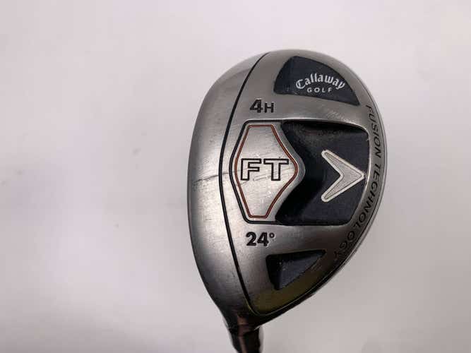 Callaway FT Hybrid 2008 4 Hybrid 24* Fujikura Ladies Graphite Womens LH