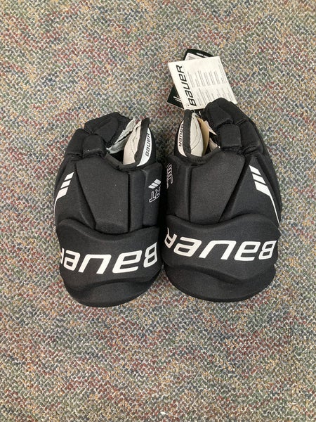 Black Junior Bauer Lil Sport Gloves 12" (Used)