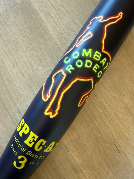 2025 Combat MFG Spec A1 Midnight Rodeo Saddle Up BBCOR Bat -3 31/28 | FREE SHIPPING
