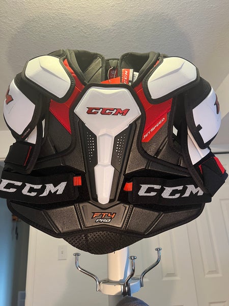 Large Senior CCM JetSpeed FT4 Pro Shoulder Pads NWT