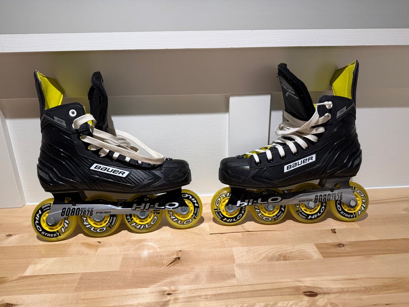 Bauer RS Inline Skates Regular Width Size 7 (Barely Used) Like New