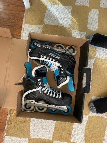 Bauer RSX Inline Skates Regular Width Size 10 (Used)