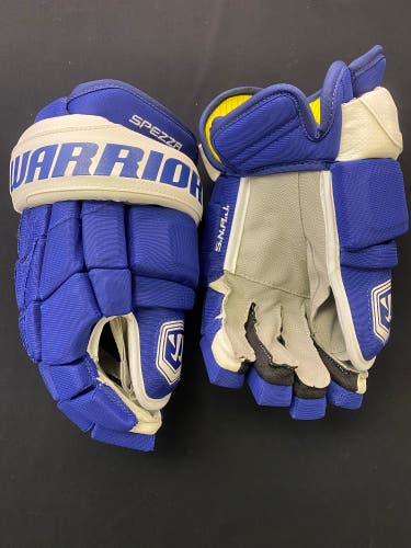 NHL Pro Stock Return Warrior Luxe 13” N Spezza Toronto Maple Leafs Ice Hockey Gloves