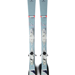USED 2023 Dynastar E 4x4 2 Women's Frontside Skis with Look XPress 10 Bindings - 144cm