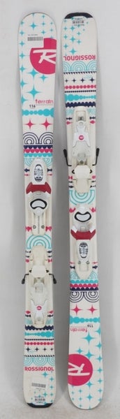 Rossignol Terrain Kids Skis with Bindings - 116 cm Used