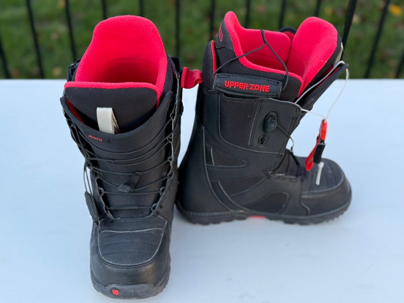 Men's Size M 6.0 (W 7.0) Burton Zipline Boa Snowboard Boots (Used)