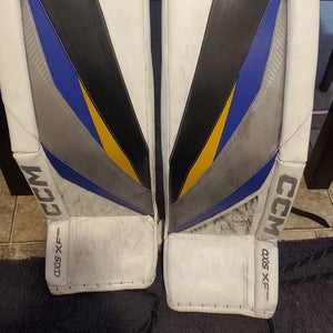 33"+1.5" CCM Axis XF Goalie pads