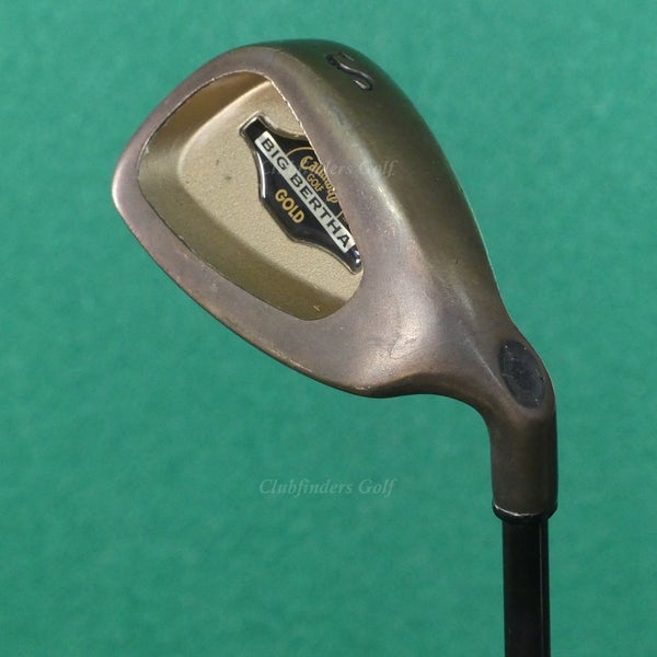 Callaway Big Bertha 1996 Gold SW Sand Wedge Factory RCH 96 Graphite Regular