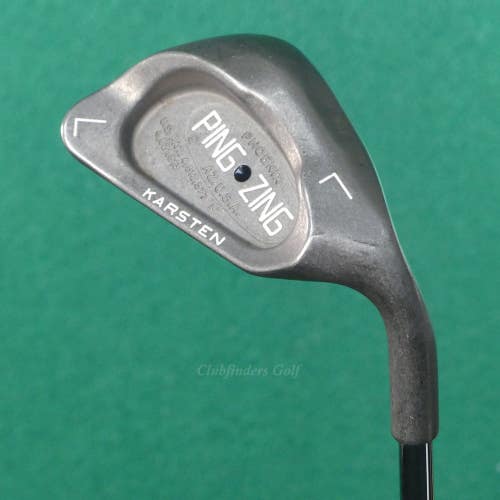 Ping Zing Stainless Black Dot LW Lob Wedge Karsten JZ Steel Stiff
