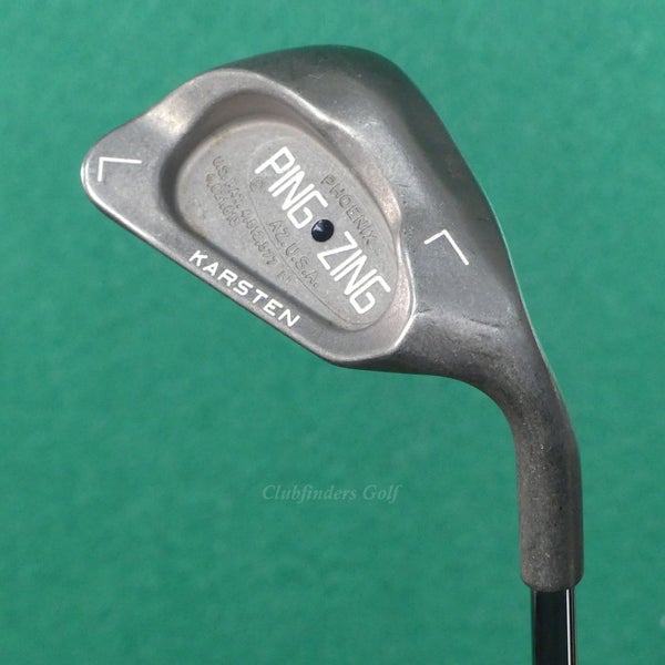 Ping Zing Stainless Black Dot LW Lob Wedge Karsten JZ Steel Stiff