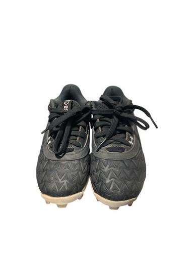 Used Under Armour BSBL BB/SB Cleats Black Youth 11.0 11834-S000041410