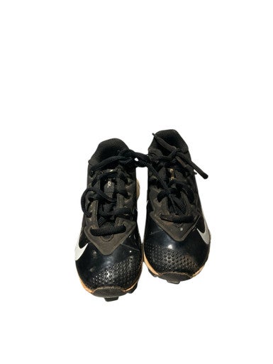 Used Nike VAPOR BB/SB Cleats Black Youth 10.0 11834-S000042289