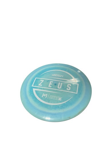 Used Discraft ZEUS Disc Golf Driver Carolina Blue 11834-S000043542