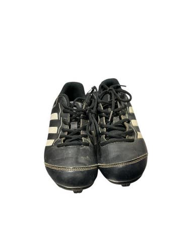 Used Adidas ADIDAS BASEBALL CLEAT BB/SB Cleats Black Junior 01.5 11834-S000043576