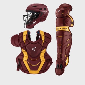 New ELITE X BOX SET INT MAROON/GOLD  CATCHER SET 11834-EASE00684775