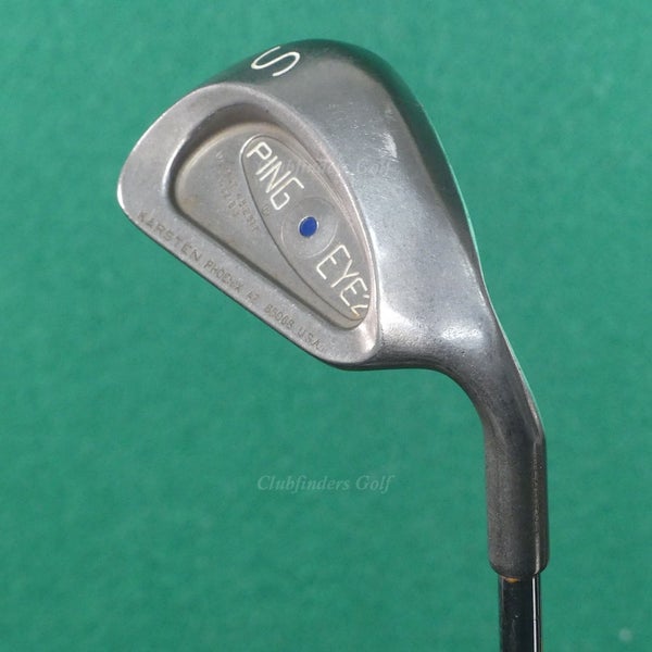 Ping Eye 2 Plus No Plus Blue Dot SW Sand Wedge Karsten ZZ-Lite Steel Stiff