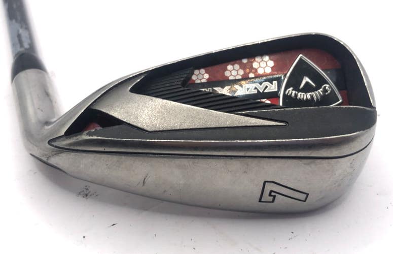 Ladies Callaway Razr X HL single 7 Iron 50 gram Women's Graphite Shaft *Good*