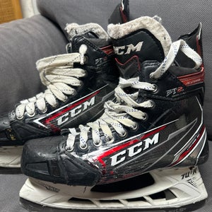 2019 CCM JetSpeed FT2 Hockey Skates Regular Width 7.5 (Used) LS5 Carbon Runners