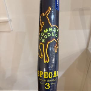 New Combat MFG Spec A1 Midnight Rodeo BBCOR Bat (-3) 33" 30 oz