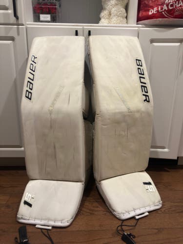 37" Bauer Supreme 1S OD1N Goalie Leg Pads (Used)