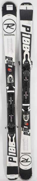 Rossignol Pursuit 100 Adult Skis with Bindings - 156 cm Used