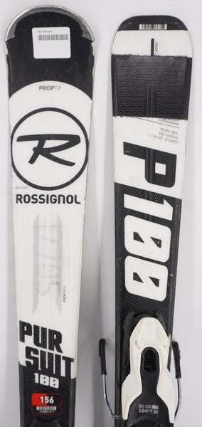 Rossignol Pursuit 100 Adult Skis with Bindings - 156 cm Used