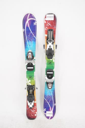 Axis Luna Kids Skis with Bindings - 80 cm Used